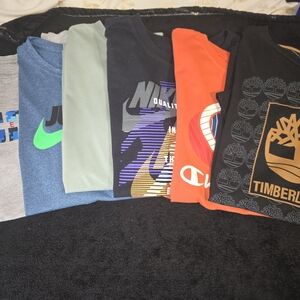 Assorted Graphic T-Shirts BUNDLE!! NIKE, TIMBERLAND,PUMA,CHAMPION